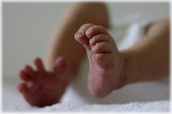 Baby feet